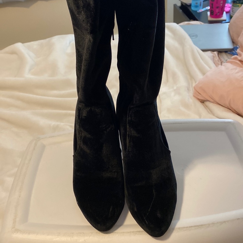 Knee high boots!